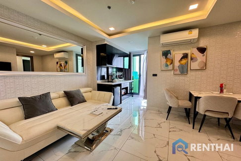ใหเช่าคอนโดทำเลใจกลางเมืองพัทยา  Arcadia Millennium Tower 2 ห้องนอน 43 ตร.ม.