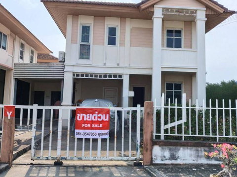 ขายด่วน บ้านเดี่ยว 2 ชั้น โครงการ: ม.นลินเรสสิเด้นท์ หทัยราษฎร์ ราคาพิเศษ พร้อมอยู่
