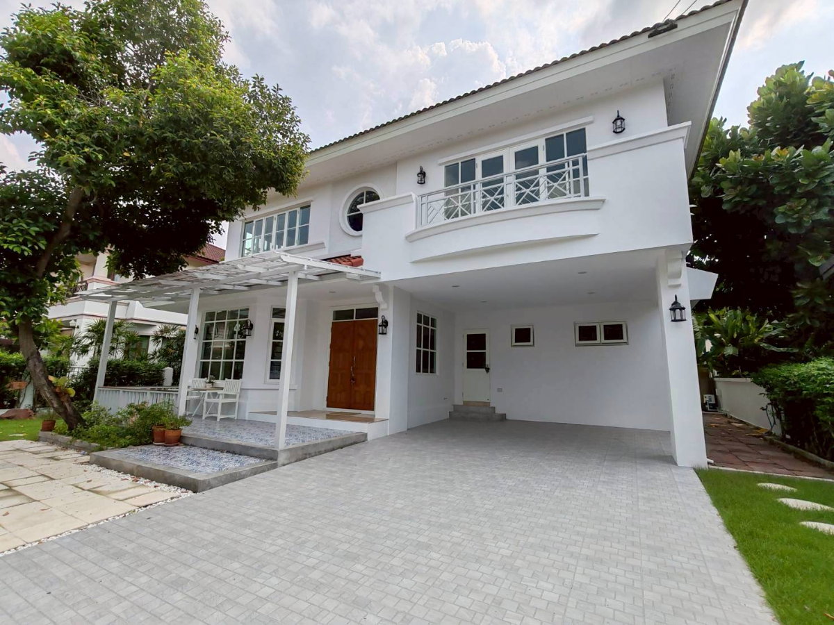 รูป 292AGKI บ้านเดี่ยวรีโนเวทใหม่ทั้งหลัง “นันทวัน วัชรพล” บ้านสวยสไตล์โมเดิร์น - รูปที่ 1/8