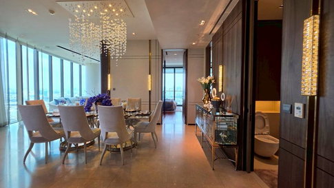 For rent   📍 Banyan Tree Residences Riverside Bangkok  📍 Type 2 Bedroom Rent Prices   230,000/ month. 