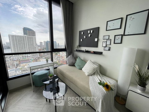 คอนโด 1 ห้องนอน ชั้น 15 Chapter Charoennakhorn - Riverside ใกล้ BTS กรุงธนบุรี (ID 2779032)