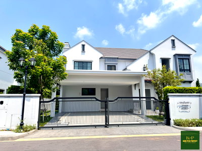 บ้านเดี่ยวให้เช่า : ขาย เช่า บ้านเดี่ยวแปลงมุม นันทวัน พระราม 9 – กรุงเทพกรีฑาตัดใหม่ (Nantawan Rama 9 – Krungthep Kreetha) แต่งครบ พร้อมอยู่ ใกล้โรงเรียนนานาชาติ 🌿