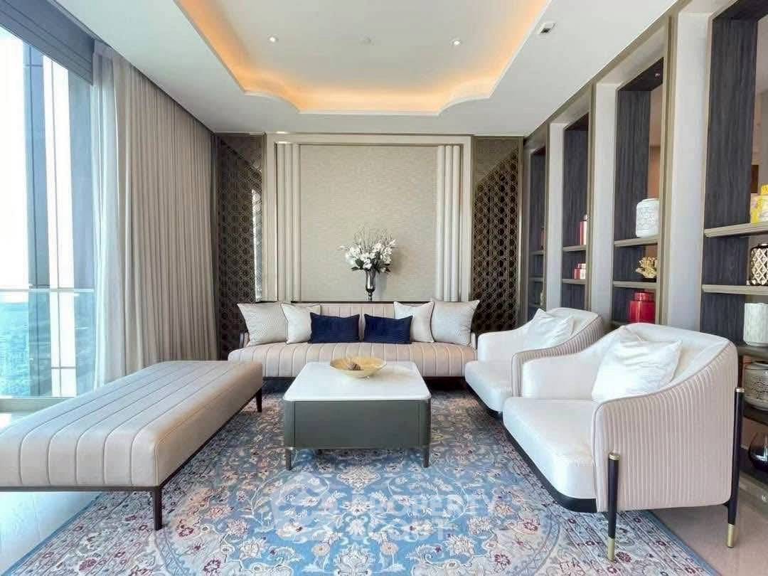 รูป คอนโด 6 ห้องนอน 605 ตร.ม. ชั้นสูง 43 ขาย The Residences At Mandarin Oriental ใกล้ BTS สะพานตากสิน (ID 2781284) - รูปที่ 2/10