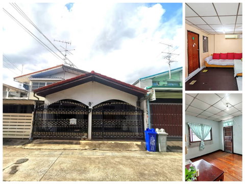 🏠 Twin House for Sale – 2 Storeys @ Rungsawang Village, Ram Inthra 8 Near BTS 700 m.