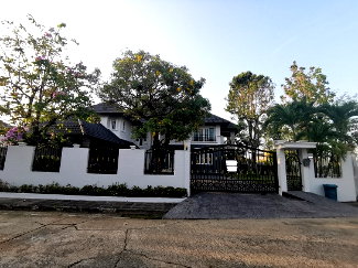 บ้านเดี่ยว สนามบินสุวรรณภูมิ : ขาย บ้านเดี่ยว208 ตรว.ในสนามกอล์ฟวินด์มิลล์