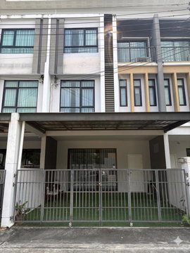 ขายทาวน์โฮม 3 ชั้น พาทิโอ วัชรพล-รามอินทรา เหมาะสำหรับอยู่อาศัย หรือทำโฮมออฟฟิศ (N.2061)