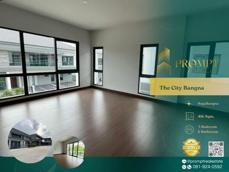 ขายบ้านเดี่ยว : ST12855 - The City Bangna (New Project) : MegaBangna