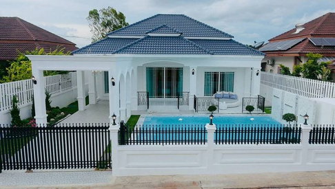 House for rent in PMC 3 Village, Pattaya, Bang Lamung. Beautiful house, move in Ready