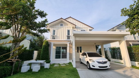 P0632/ให้เช่าบ้านเดี่ยว 2 ชั้น โครงการ Villaggio Srinakarin ทำเลศรีนครินทร์–เทพารักษ์