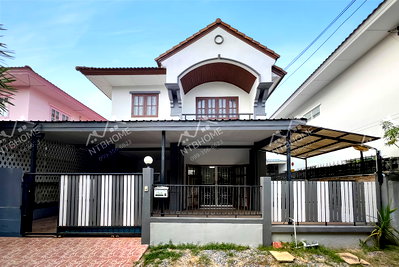 ขายบ้านแฝด : บุรีรมย์ วงแหวน-ปิ่นเกล้า แปลงมุมต่อเติมครบ สภาพดีพร้อมอยู่ ทำเลดีในซอยวัดพระเงิน
