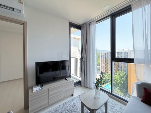 The Base Rise 1Bedroom Plus 34ตร.ม วิวสระ ส่วนลด 500,000