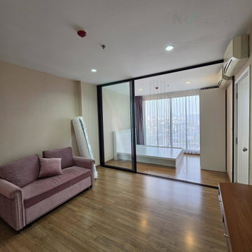 ให้เช่าคอนโด เดอะ ทรี อินเตอร์เชนจ์ อาคาร A ชั้น 12 1 ห้องนอน ขนาด 36 ตรม ใกล้ โรงพยาบาลบางโพ
