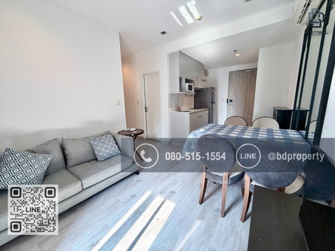 Bestdeal ให้เช่าด่วน!!!ราคา 25,000/เดือนเท่านั้น 2 ห้องนอน 55 sqm. เฟอร์นิเจอร์และเครื่องใช้ไฟฟ้าครบพร้อมเข้าอยู่ ใกล้MRT และ เซ็นทรัลพระราม 9