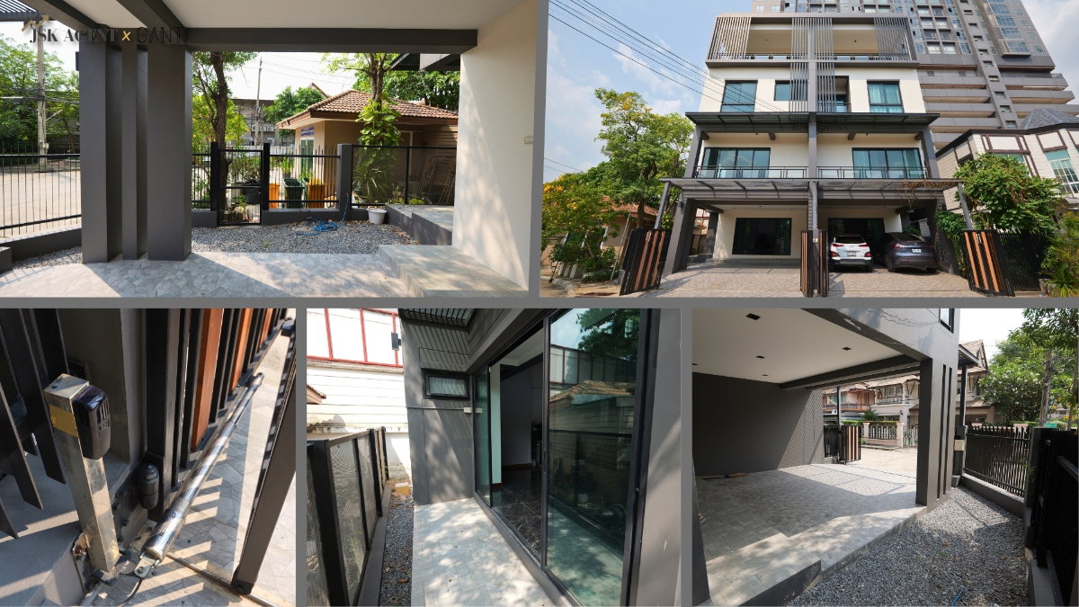 รูป โฮมออฟฟิศ 3.5ชั้น หมู่บ้านนราธิป ติดรถไฟฟ้า MRT ไทรม้า (Gant-351) - รูปที่ 18/20