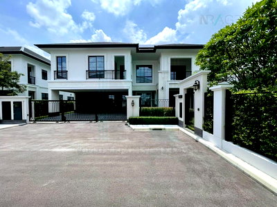 บ้านเดี่ยวให้เช่า : 📌 ให้เช่าบ้านเดี่ยว 2 ชั้น เดอะ ปาล์ม เรสซิเดนเซส วัชรพล 4 ห้องนอน 5 ห้องน้ำ