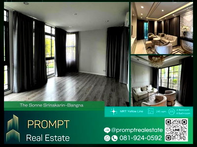 Houses for sale Bangkok : ST12990 - The Sonne Srinakarin-Bangna :  MegaBangna