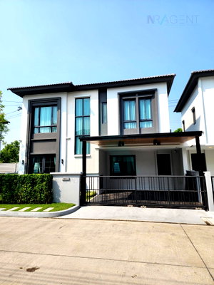 บ้านเดี่ยวให้เช่า : 📌 ให้เช่าบ้านแฝด 2 ชั้น แกรนด์ พลีโน่ สุขุมวิท - บางนา 3 ห้องนอน 4 ห้องน้ำ