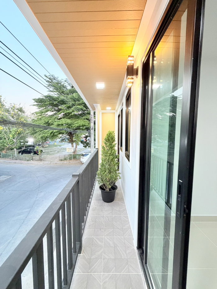 รูป ขายบ้านแฝดพฤกษา 14A หลังมุมติดสวน 53.3 ตร.ว. 5 นอน ครัวกว้าง ฟรีโอน - รูปที่ 28/28