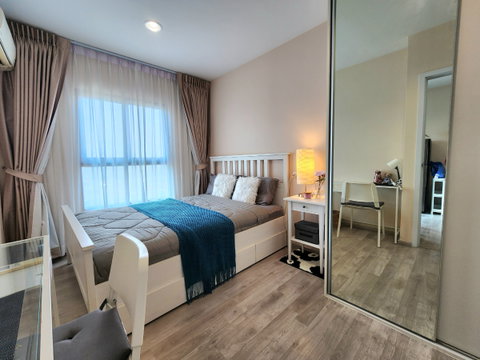ลดราคา ** ห้องว่างครับผม อัพเดท!! เฟอร์นิเจอร์ดีมากๆ จาก Ikea**ให้เช่า Plum Condo Central Station เฟส2 ชั้น32 ห้องจริงตามปก  SN490.365