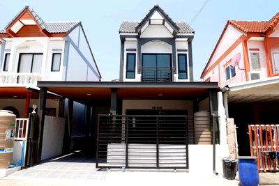 ขายทาวน์โฮม : S2962 ขายบ้านเดี่ยว 2 ชั้น ตกแต่งใหม่ทั้งหลัง หมู่บ้านอมรทรัพย์ อยู่วิทยา หนองจอก จบในงบไม่ถึง 2 ล้าน