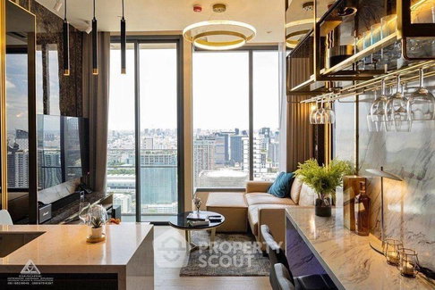 คอนโด 1 ห้องนอน ชั้น 45 The Esse Asoke ใกล้ MRT สุขุมวิท (ID 1576613)