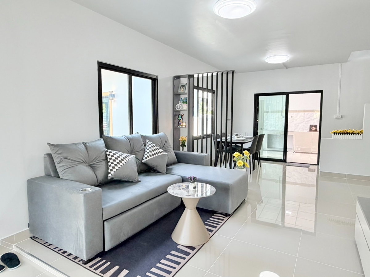 รูป ขายบ้านแฝดพฤกษา 14A หลังมุมติดสวน 53.3 ตร.ว. 5 นอน ครัวกว้าง ฟรีโอน - รูปที่ 10/28