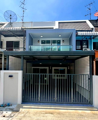ขายทาวน์โฮม : ขายทาวน์เฮาส์สวนทองวิลเลจ เมืองนนท์ 18 ตร.ว. 3 นอน แต่งใหม่ใกล้ท่าน้ำนนท์ ฟรีโอน