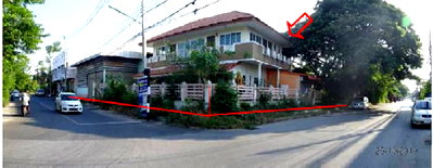 ขายที่ดิน : ที่ดินพร้อมสิ่งปลูกสร้าง 153.2 ตร.วา อำเภอเมืองยโสธร จังหวัดยโสธร 3.3M