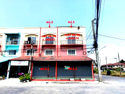 อาคารพาณิชย์ บางบัวทอง นนทบุรี : อาคารพาณิชย์ 49.9 ตร.วา ช.รุ่งเรือง 8 บางบัวทอง นนทบุรี 6.6M