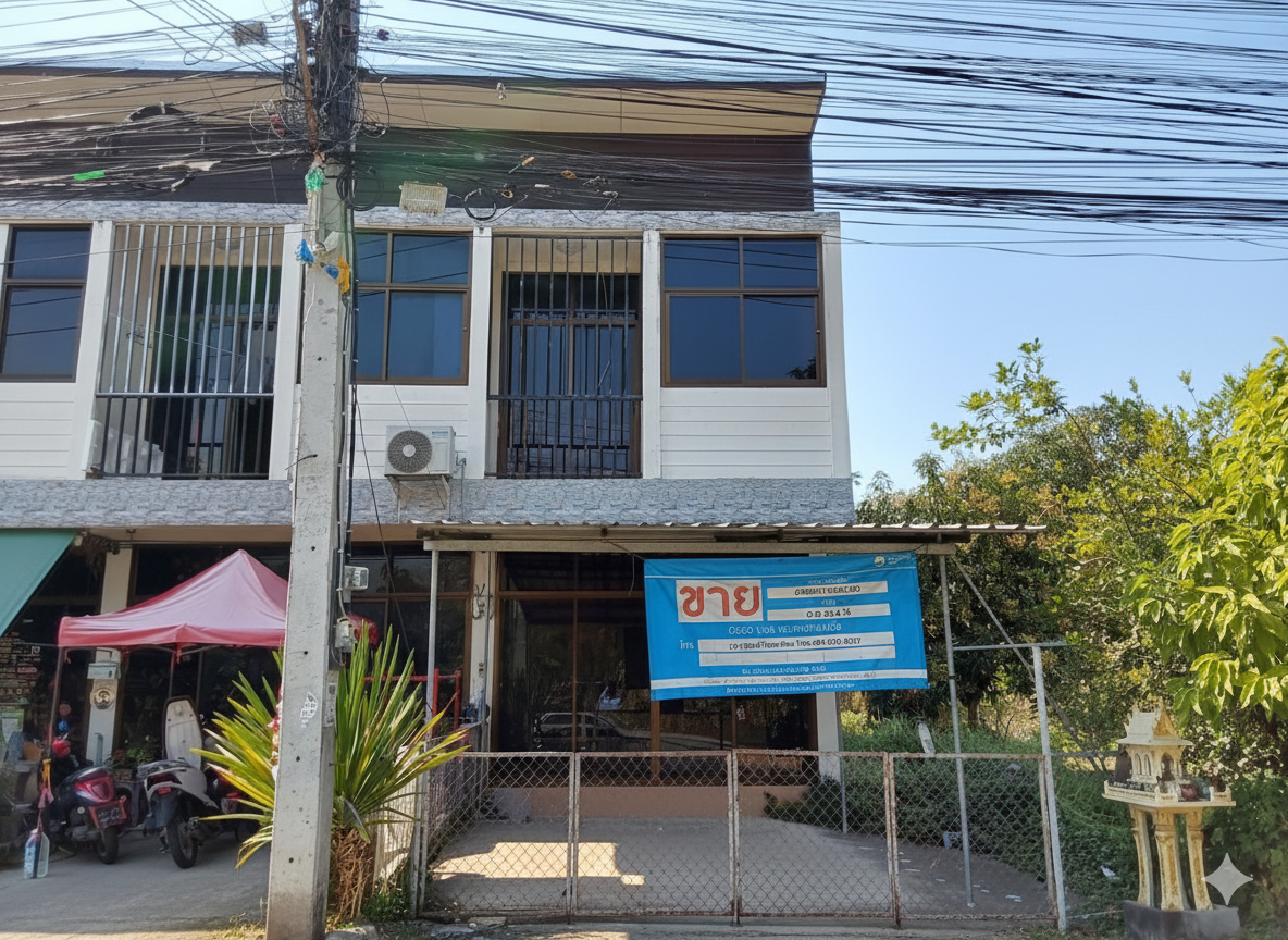 รูป อาคารพาณิชย์ 25.4 ตร.วา อำเภอเมืองขอนแก่น จังหวัดขอนแก่น 1.5M - รูปที่ 1/4