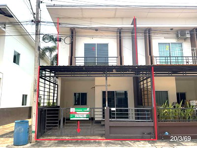 Townhouses for sale ฺKhon Kaen Bypass : TOWN HOUSE 22 Sq.w. Muang Khon Kaen Khon Kaen for 2.1M
