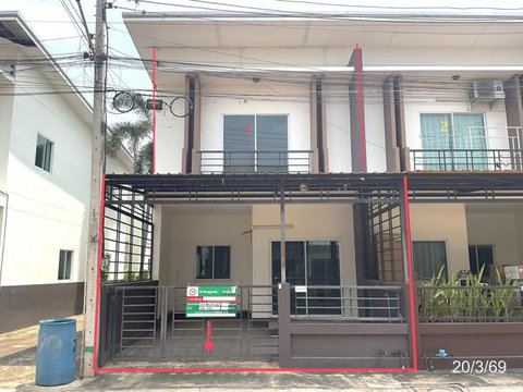 ทาวน์เฮ้าส์ 22 ตร.วา บ้านรัก เมืองขอนแก่น ขอนแก่น 1.6M