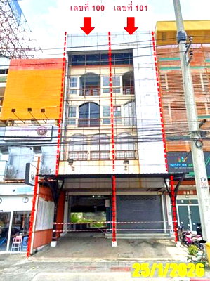 อาคารพาณิชย์ บางกรวย นนทบุรี : อาคารพาณิชย์ 90.3 ตร.วา บางกรวย นนทบุรี 24M