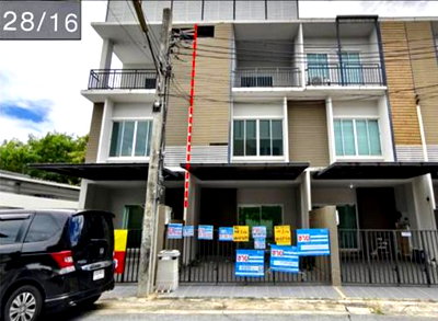 ทาวน์โฮม กรุงเทพมหานคร : ทาวน์เฮ้าส์ 20 ตร.วา เดอะโมเม้นท์ รามอินทรา เขตบางเขน กรุงเทพมหานคร 3.5M