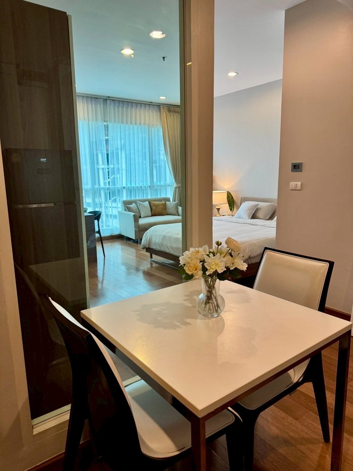 รูป ST498/ให้เช่า The Address Chidlom ห้องสตูดิโอกว้างพิเศษใจกลางย่านชิดลม สัมผัสความหรูหราเหนือกาลเวลา - รูปที่ 1/12