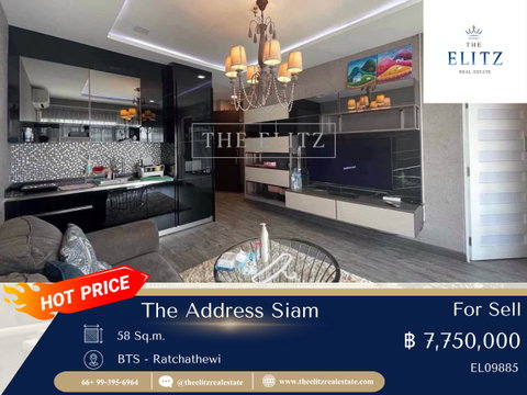 ✨ เสน่ห์ความหรูหราแบบ Timeless Luxury ✨ The Address Siam ห้องสภาพเนี้ยบ วัสดุพรีเมียม สังคมเพื่อนบ้านระดับพรีเมียมและเป็นส่วนตัว 🎉