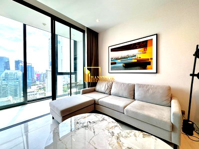 เช่ากิจการ อาคารสาทรธานี ทาวเวอร์ : Impeccable 3 Bedroom Luxury Serviced Apartment in Sathorn - BR30381SA