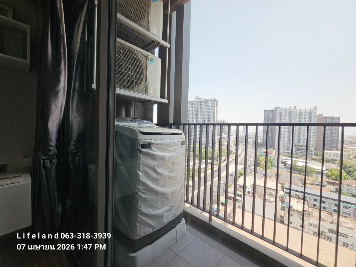 รูป ให้เช่า Whizdom Station รัชดา-ท่าพระ ชั้น 15 เฟอร์ครบ พร้อมอยู่ [Line: @lifeland] - รูปที่ 20/20