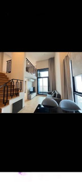 ให้เช่าถูก ห้องแบบ duplex ken attitud รัตนาธิเบศร์ ชั้น 20 แต่งสวย ครบพร้อมอยู่