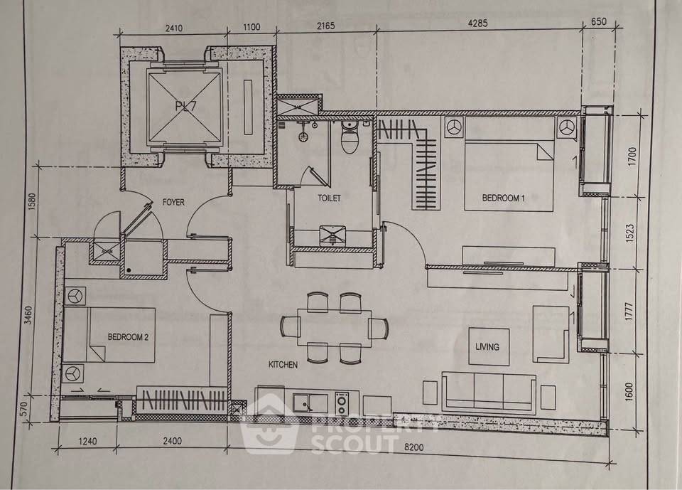 รูป คอนโด 2 ห้องนอน 70 ตร.ม. ที่ Noble Ploenchit ใกล้ BTS เพลินจิต 100 ม. (ID 2791751) - รูปที่ 10/11