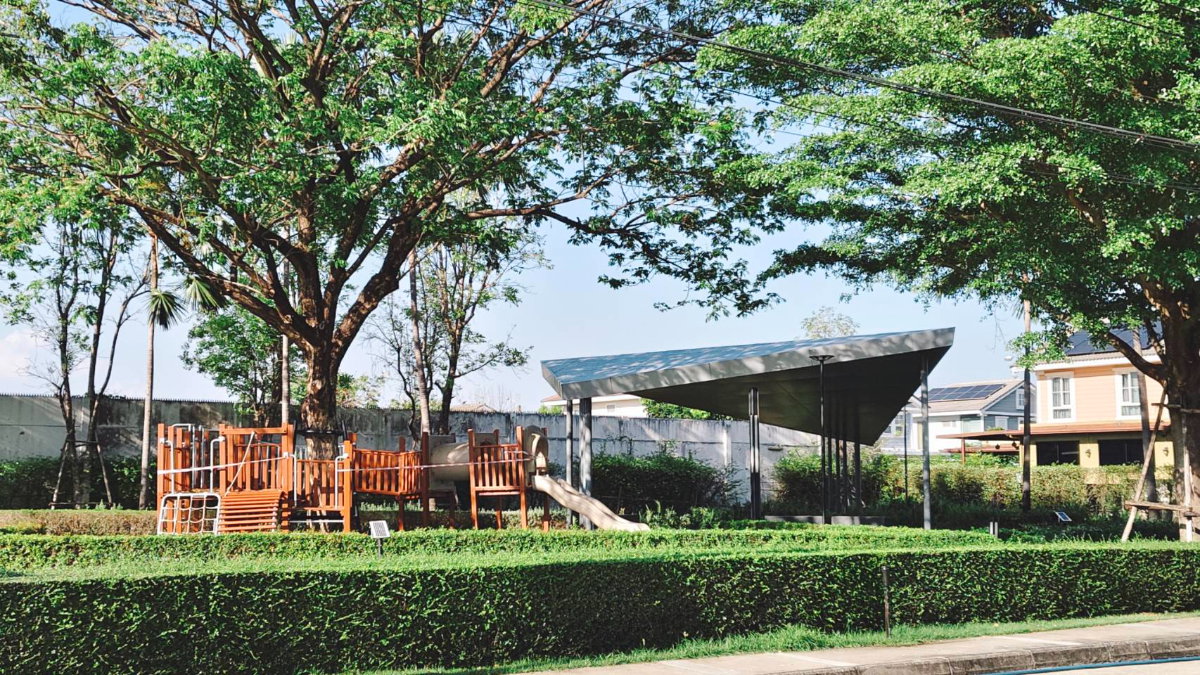 รูป ขายบ้าน แลนด์แอนด์เฮ้าส์ หมู่บ้านชัยพฤกษ์ รามอินทรา - พระยาสุเรนทร์ หลังมุม ใกล้สโมสร เดินชิวๆ ร่มรื่น สงบ น่าอยู่มาก - รูปที่ 32/34