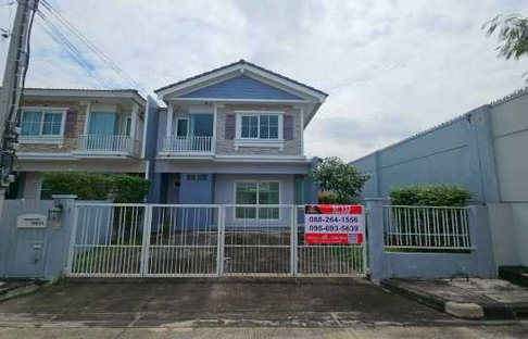 ขาย บ้านแฝด หลังมุม วิลลาจจิโอ ปิ่นเกล้า - ศาลายา 132 ตรม 35.3 ตรว .