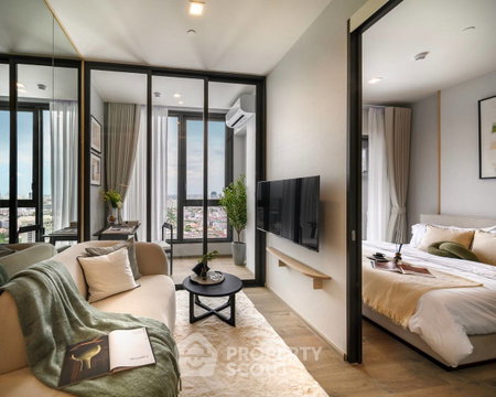คอนโด 1 ห้องนอน ให้เช่า The Crest Park Residences ใกล้ MRT พหลโยธิน 60 เมตร ชั้น 29 พื้นที่ 35 ตร.ม. (ID 1895323)