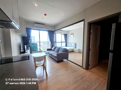 Condos for rent : For rent Whizdom Station Ratchada-Thapra [Floor 15] Ready to move in [Line: @lifeland]