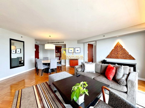 Luxurious 3 Bedroom Serviced Apartment in Sathorn For Rent - BR7276SA