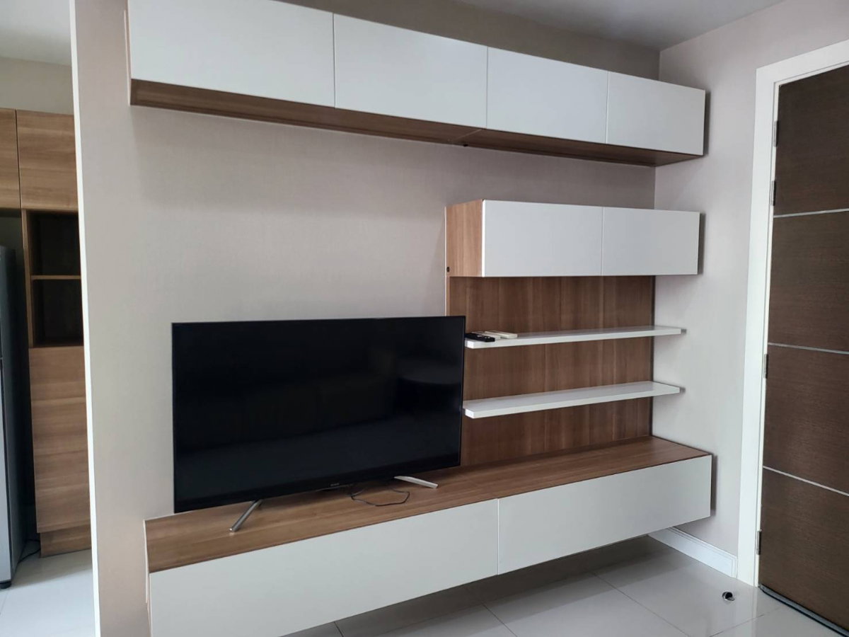 รูป ให้เช่า คอนโด Metropolis Samrong แบบ 1 ห้องนอน 35 ตร.ม ห้องกว้าง แบ่งเป็นสัดส่วน ติด BTS สำโรง เพียง 12,000 บ/ด - รูปที่ 1/8