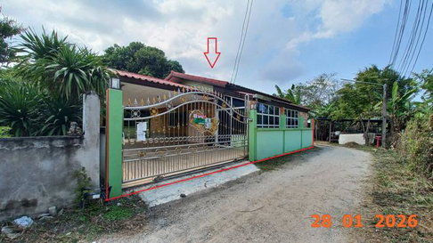 บ้านเดี่ยว 50 ตร.วา สัตหีบ ชลบุรี 2.2M