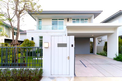 บ้านเดี่ยวให้เช่า : 🏠 ให้เช่าบ้าน : Mantana Bangna - Wongwaen (มัณฑนา บางนา - วงแหวน)   รหัสทรัพย์ | 📌LNP-H958