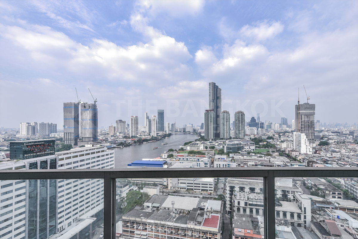 รูป ขายคอนโดหรู Menam Residences ห้องมุม วิวแม่น้ำเจ้าพระยา 🌊ใกล้เอเชียทีค - รูปที่ 2/10