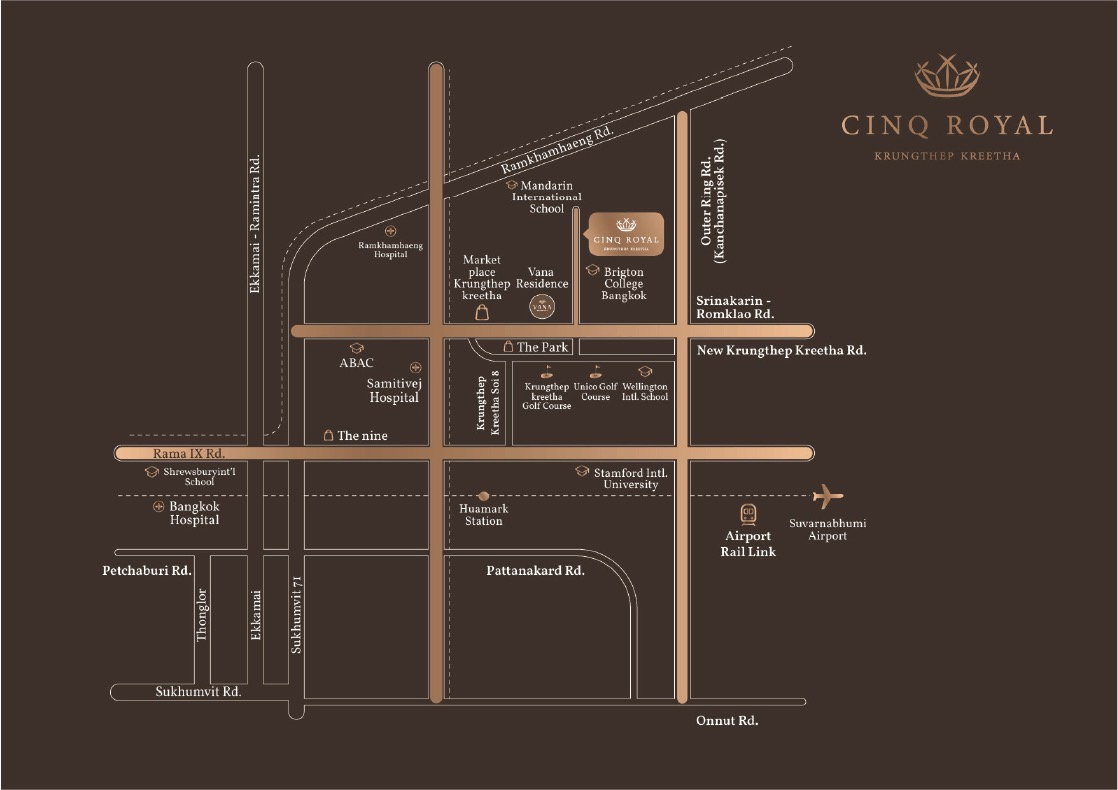 รูป 🎊🏦 ด่วน พร้อมให้เช่า คฤหาสน์หรู Cinq Royal กรุงเทพกรีฑา 🏦 - รูปที่ 28/28
